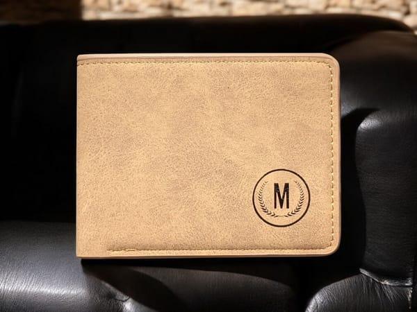 Premium Leather Wallet for Men Gray Brown Black